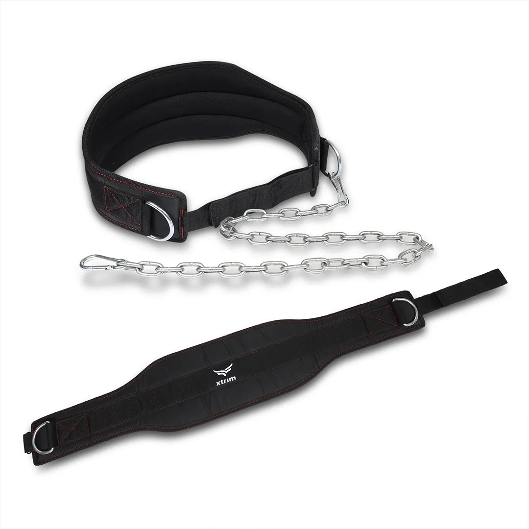 XTRIM Unisex Dipping Belt for Gym & Fitness Workout and Strength Training