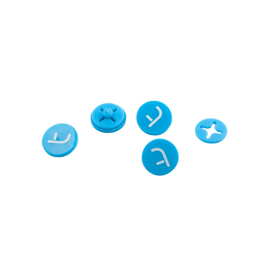 Tannlines BibClips - Marathon Race Number Fastener (Set of 6 Clips) | Say No to Safety Pins | No Making Holes on Your Running Top | Patented Design