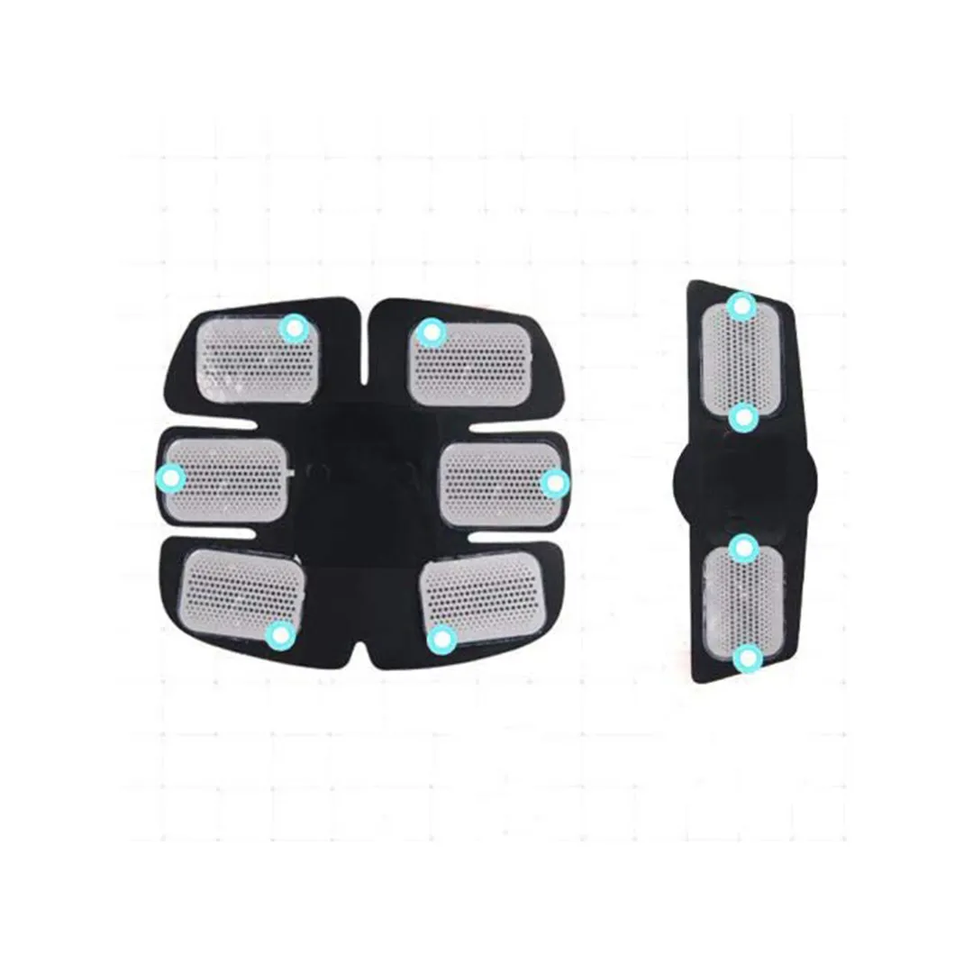 Jukkre Smart Fitness Series 5 in 1 Abdominal Toning Belt Muscle Body Fitness Training Slimming Machine Gym Workout Home Fitness Apparatus for Men Women (Black)