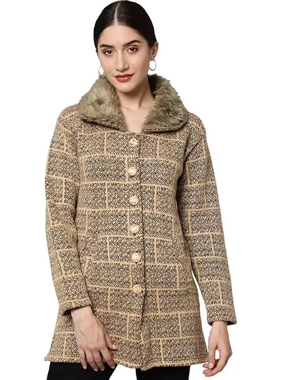 SaintX Women's Premium Blazer | Fully Lined | Regular Fit | 4-Way Stretchable Ultra-Light Fabric | Fashion-Forward | Office/Meetings