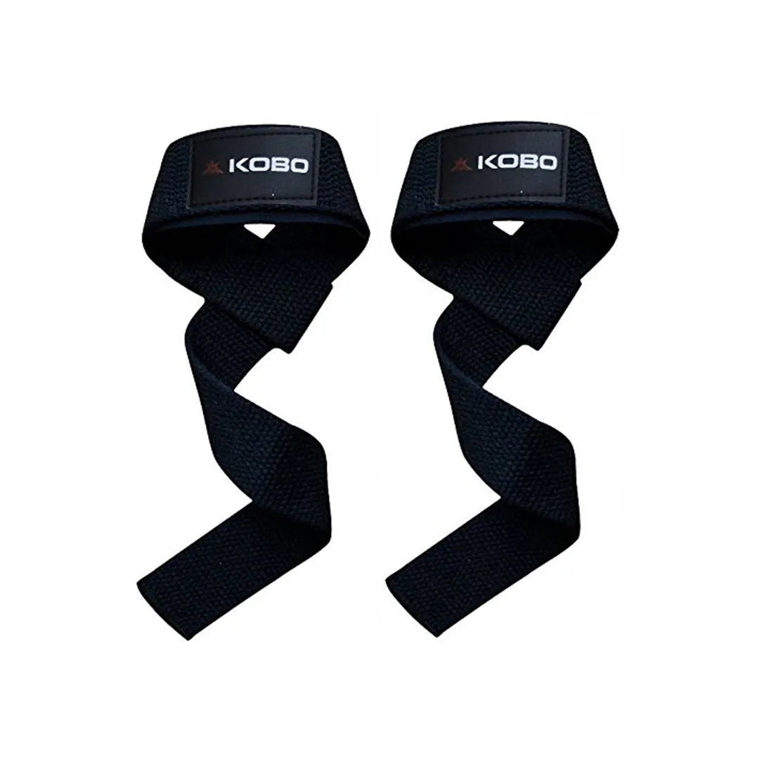 Kobo WTA-03 Power Cotton Gym Support (Black)
