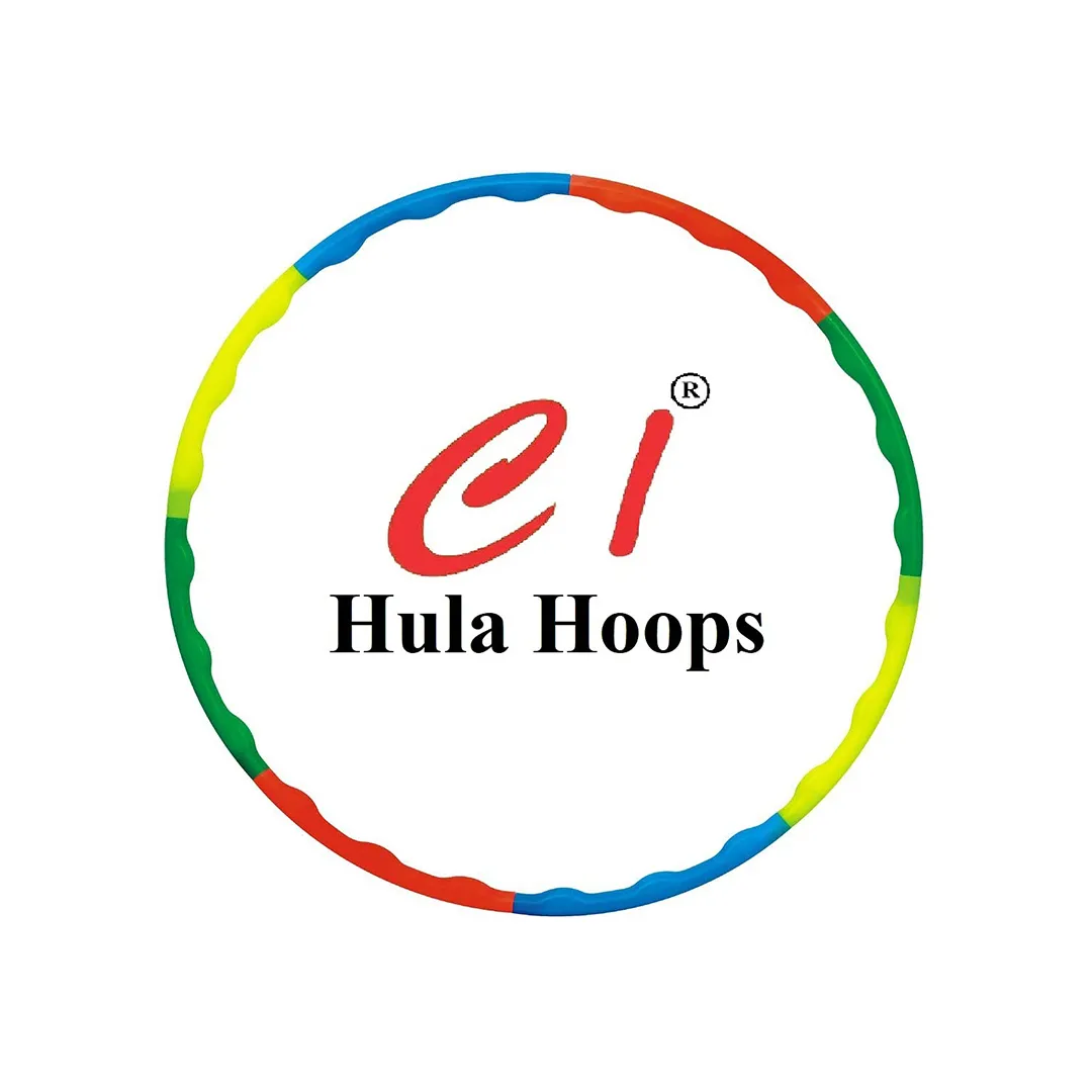 C I - Hula Hoop for Adult Kids | Exercise Fitness Ring | 8 Interlockable Pieces Multi Colour | Hula Hoop | Hula Hoop for Kids | Hula Hoop for Adults | Hoola Hoop | Yoga Fitness Hoops