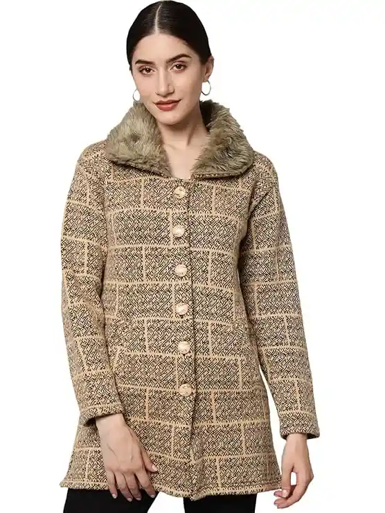 SaintX Women's Premium Blazer | Fully Lined | Regular Fit | 4-Way Stretchable Ultra-Light Fabric | Fashion-Forward | Office/Meetings