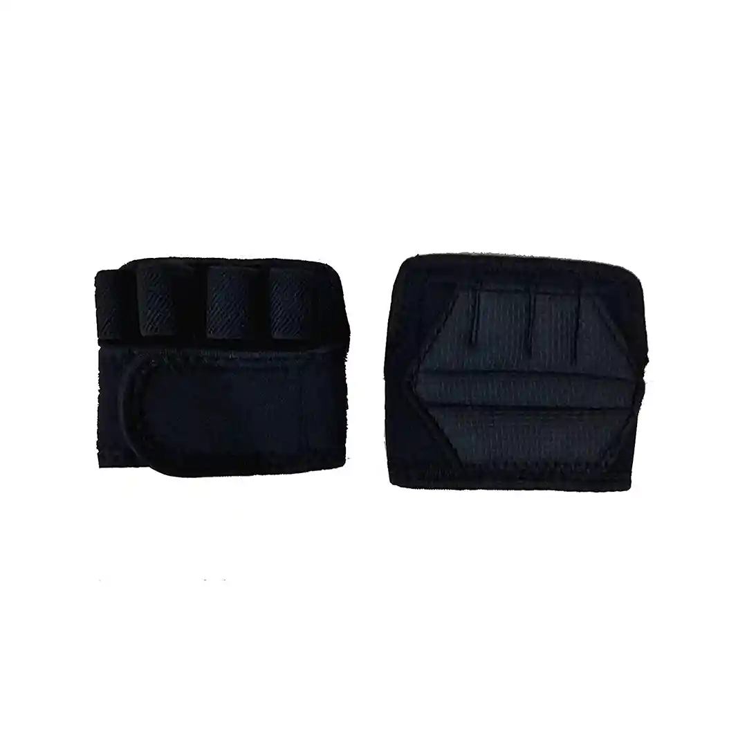 LARA Weightlifting Workout Crossfit Fitness Neoprene Gloves | Callus-Guard Gym Barehand Grips Accessories | Support Cross-Training for Men & Women , Black